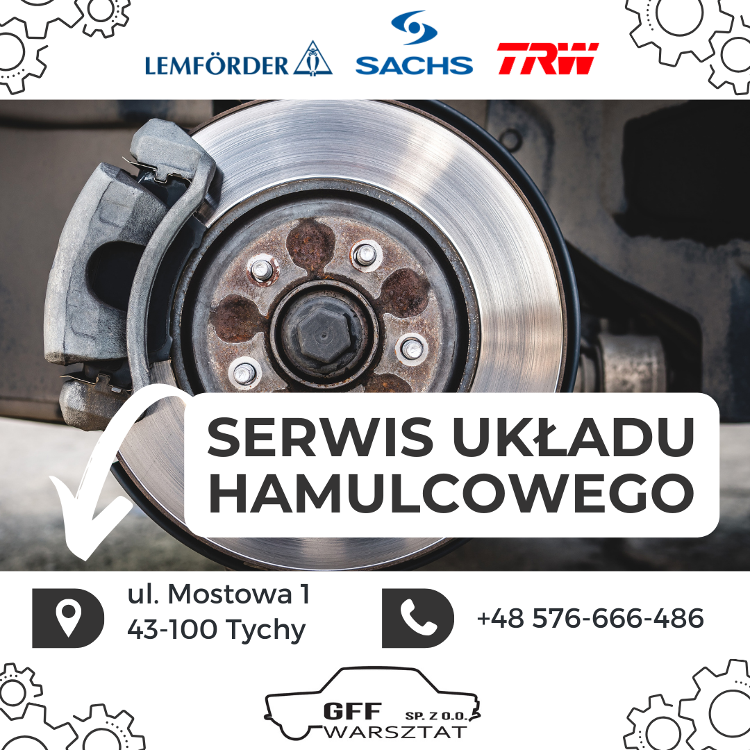 Układ hamulcowy auto serwis mechanik warsztat