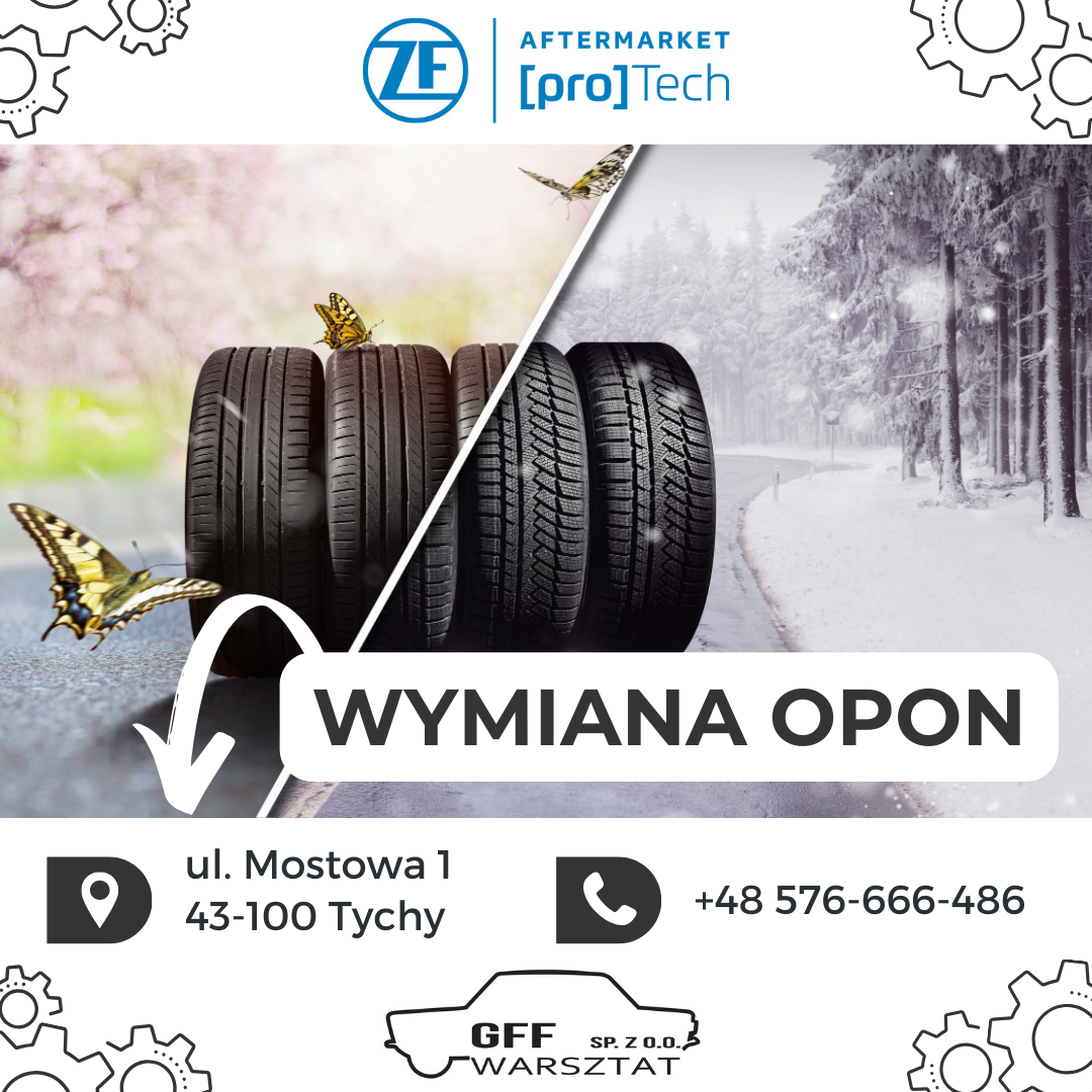 opony koła wymiana auto serwis mechanik warsztat