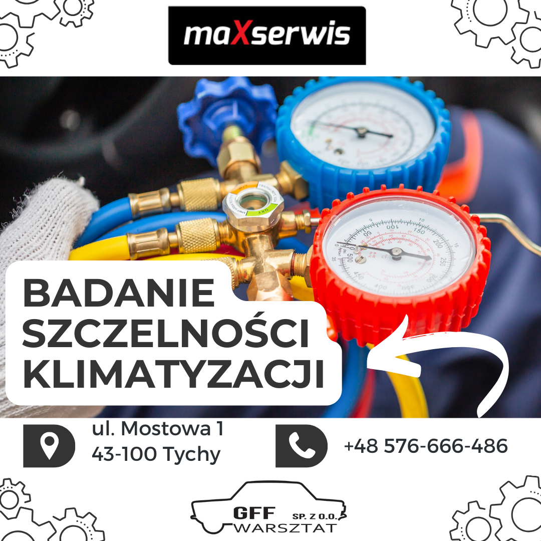 szczelność klimatyzacji klimatyzacja auto serwis mechanik warsztat mechanika
